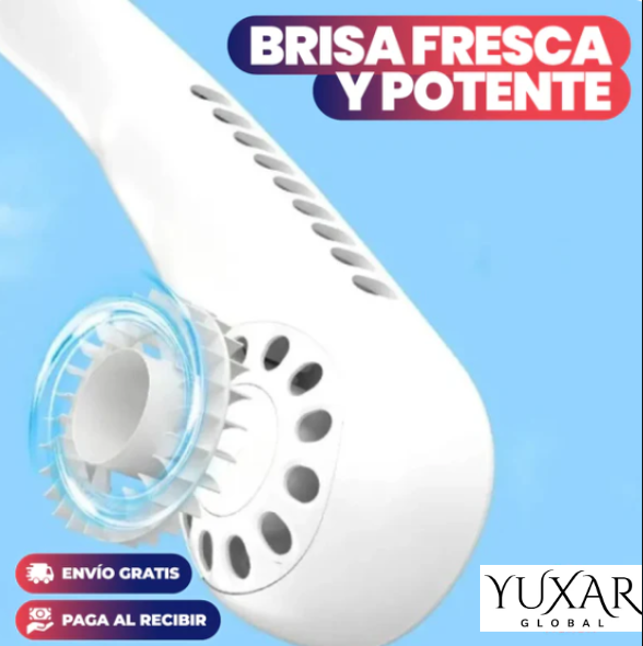 Ventilador de cuello: ¡Aprovecha 2x1!