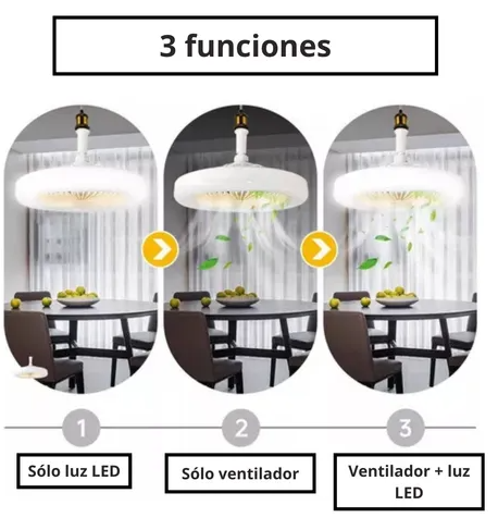 Foco Ventilador ¡Oferta ilimitada 2x1!