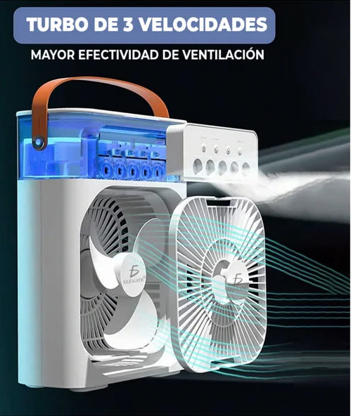 Ventilador con Humidificador ¡Aprovecha nuestro 2x1!