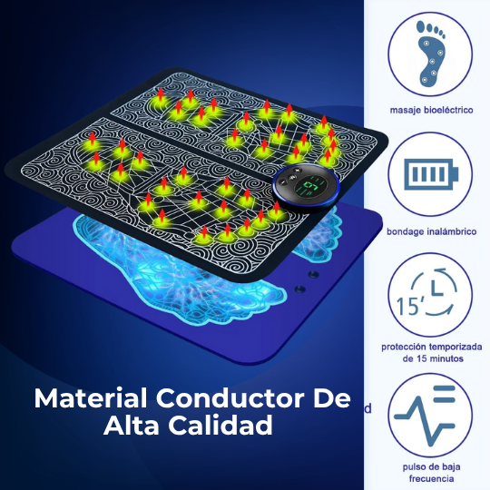 NeuroVibe Pro | Masajeador de Pies Terapéutico