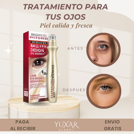BIOAQUA | Roll-On Corrector de Ojos Antifatiga e Iluminador Natural