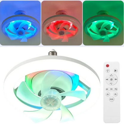 Foco ventilador 360°:  ¡Aprovecha 50% de Descuento!