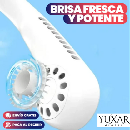 Ventilador de cuello: ¡Aprovecha 2x1!