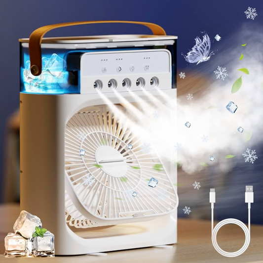 Ventilador con Humidificador  ¡Aprovecha nuestro 2x1!