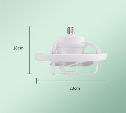 Foco ventilador 360°:  ¡Aprovecha 50% de Descuento!