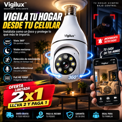 Vigilux™ | Sistema de Seguridad 360° Inteligente