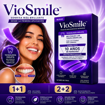 VioSmile™ | Sonrisa Más Blanca y Radiante