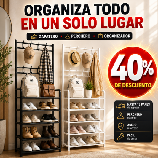 Zapzy | Zapatero y Perchero