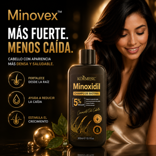 Minovex™ 300ml | Menos caída, más confianza