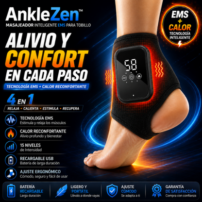 AnkleZen™ | Masajeador Inteligente para Tobillo