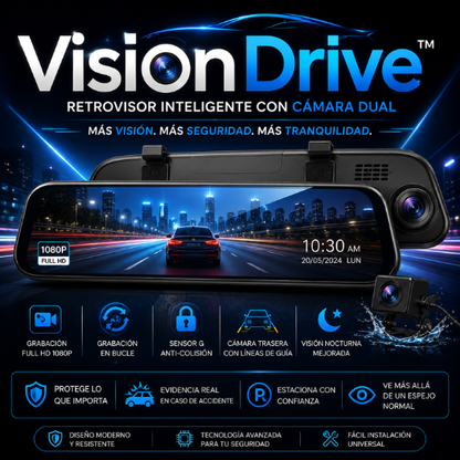 VisionDrive™ | Visión Total en Cada Trayecto