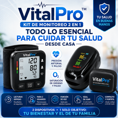 VitalPro™ | Monitorea tu Salud Desde Casa