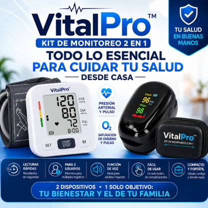 VitalPro™ | Monitorea tu Salud Desde Casa