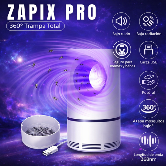 ZAPIX PRO| Lampara led uv matamosquitos